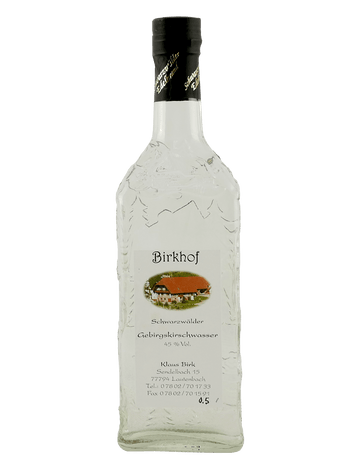 Kirschwasser vom Birkhof aus dem Renchtal