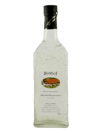 Mirabellenschnaps vom Birkhof aus dem Renchtal